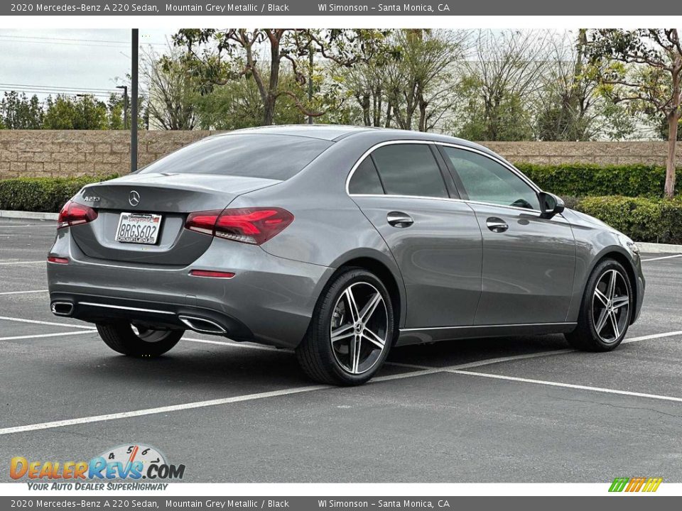 2020 Mercedes-Benz A 220 Sedan Mountain Grey Metallic / Black Photo #4