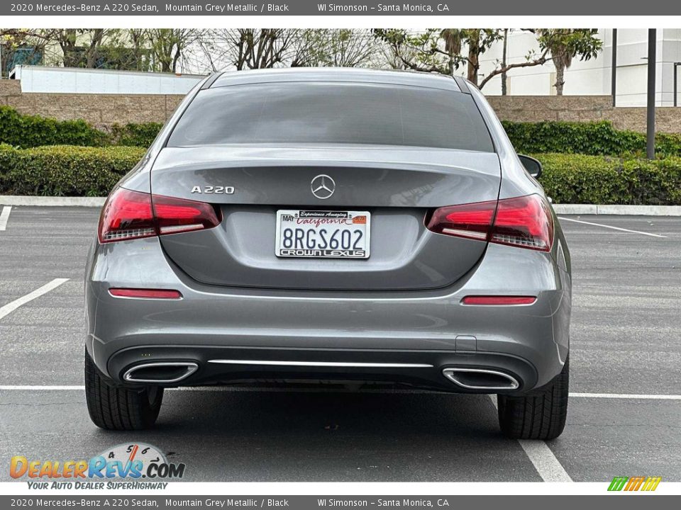 2020 Mercedes-Benz A 220 Sedan Mountain Grey Metallic / Black Photo #5