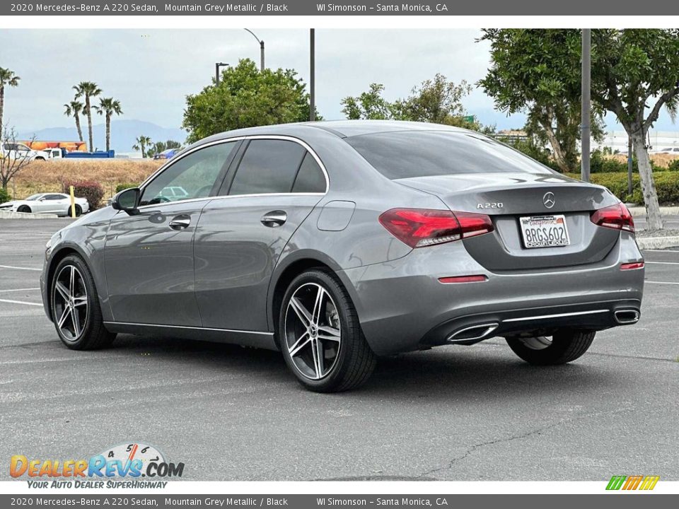 2020 Mercedes-Benz A 220 Sedan Mountain Grey Metallic / Black Photo #6