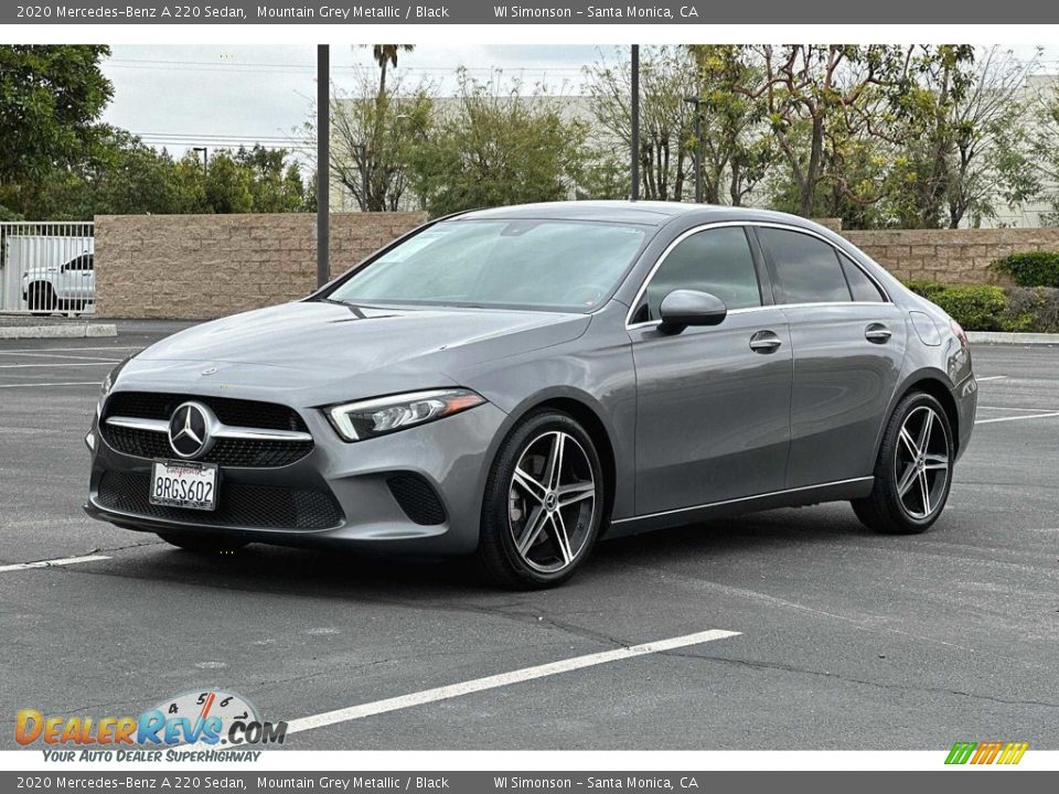 2020 Mercedes-Benz A 220 Sedan Mountain Grey Metallic / Black Photo #8