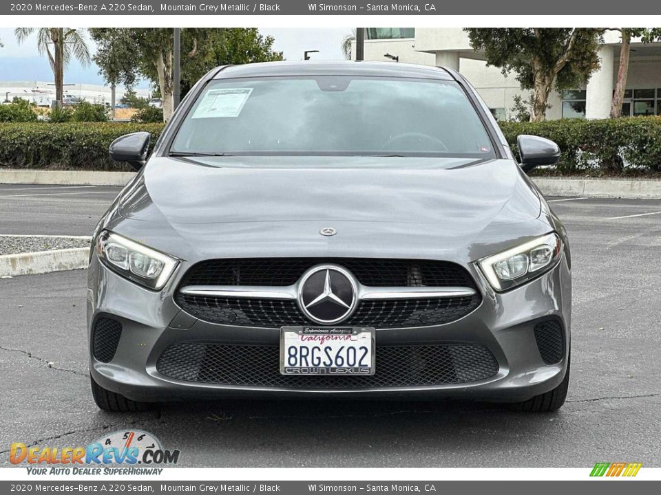 2020 Mercedes-Benz A 220 Sedan Mountain Grey Metallic / Black Photo #9