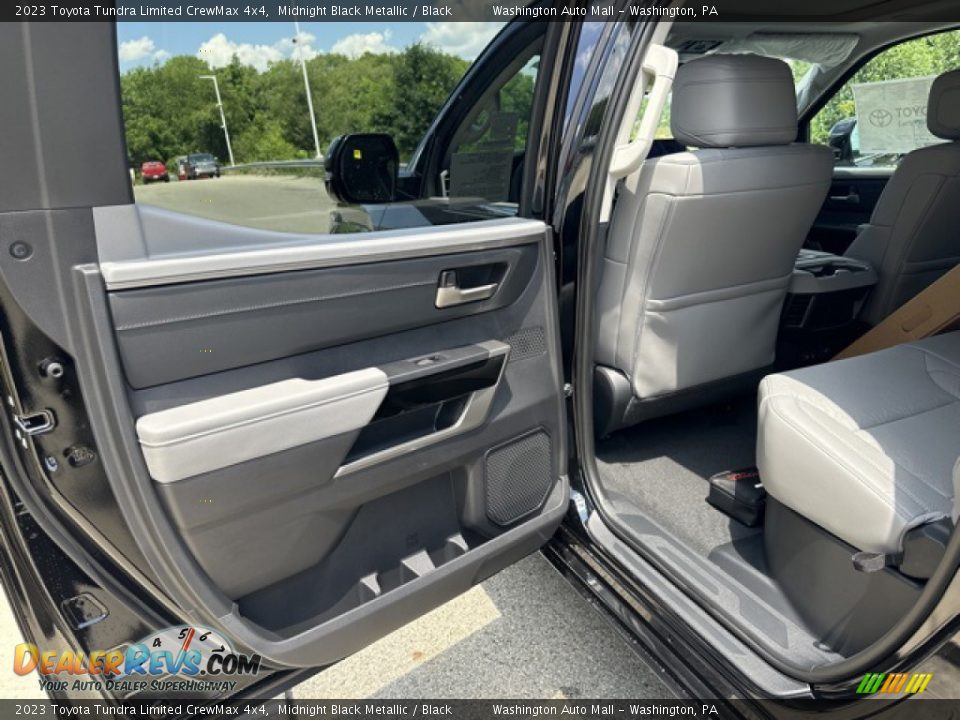 Rear Seat of 2023 Toyota Tundra Limited CrewMax 4x4 Photo #20