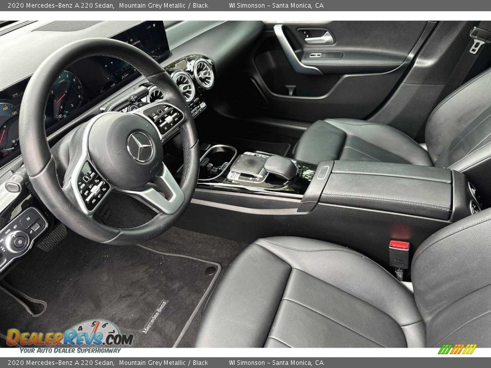 2020 Mercedes-Benz A 220 Sedan Mountain Grey Metallic / Black Photo #10