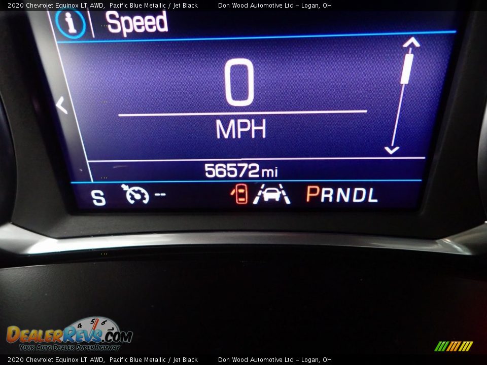 2020 Chevrolet Equinox LT AWD Pacific Blue Metallic / Jet Black Photo #30