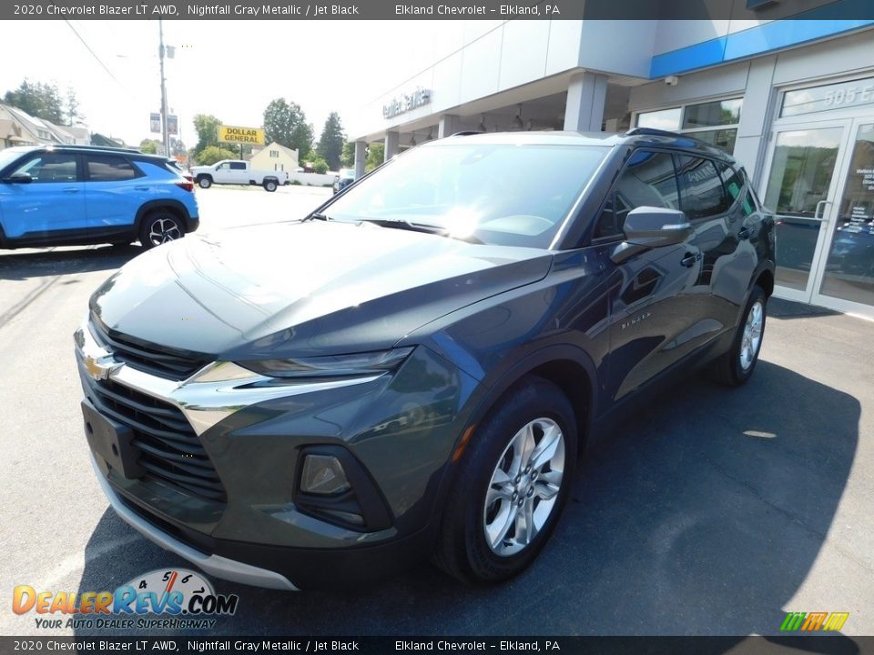 2020 Chevrolet Blazer LT AWD Nightfall Gray Metallic / Jet Black Photo #2