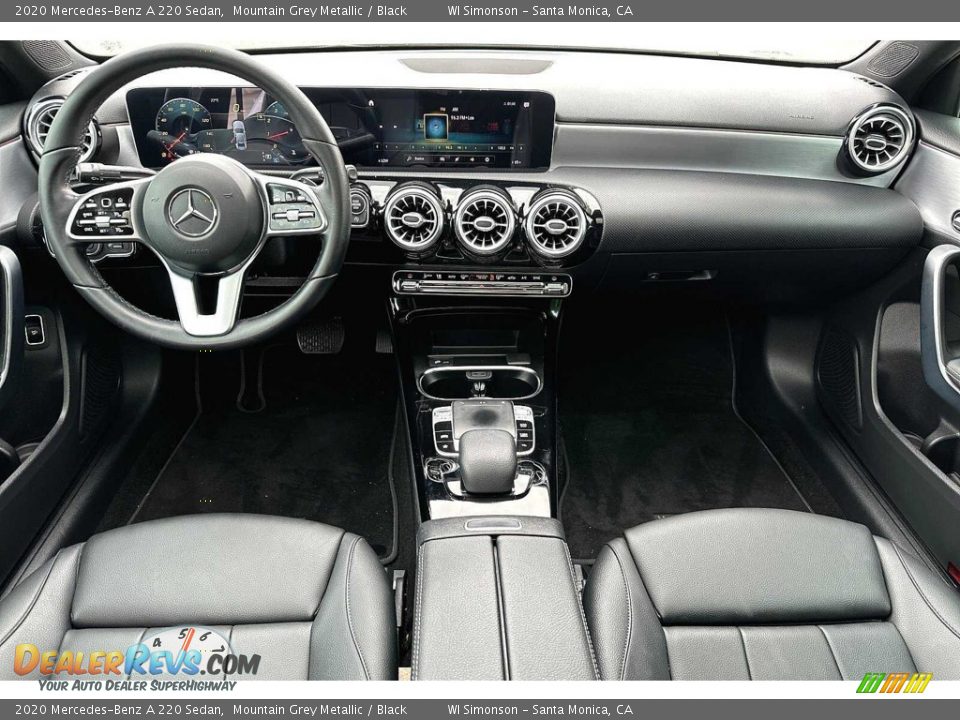 2020 Mercedes-Benz A 220 Sedan Mountain Grey Metallic / Black Photo #16