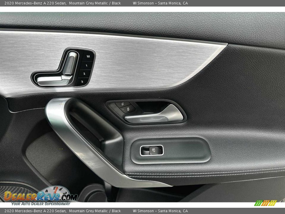 2020 Mercedes-Benz A 220 Sedan Mountain Grey Metallic / Black Photo #20