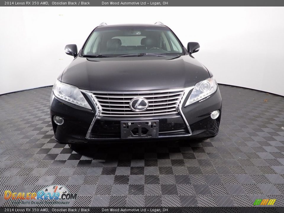 2014 Lexus RX 350 AWD Obsidian Black / Black Photo #6