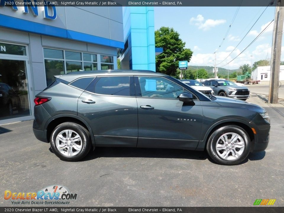 2020 Chevrolet Blazer LT AWD Nightfall Gray Metallic / Jet Black Photo #8