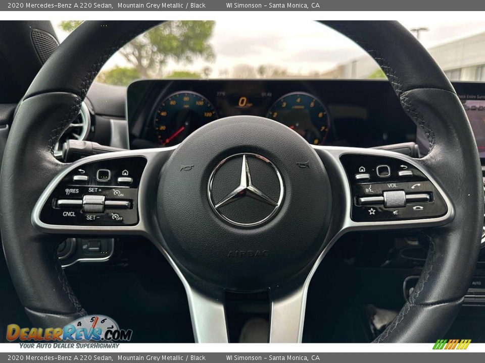2020 Mercedes-Benz A 220 Sedan Mountain Grey Metallic / Black Photo #27