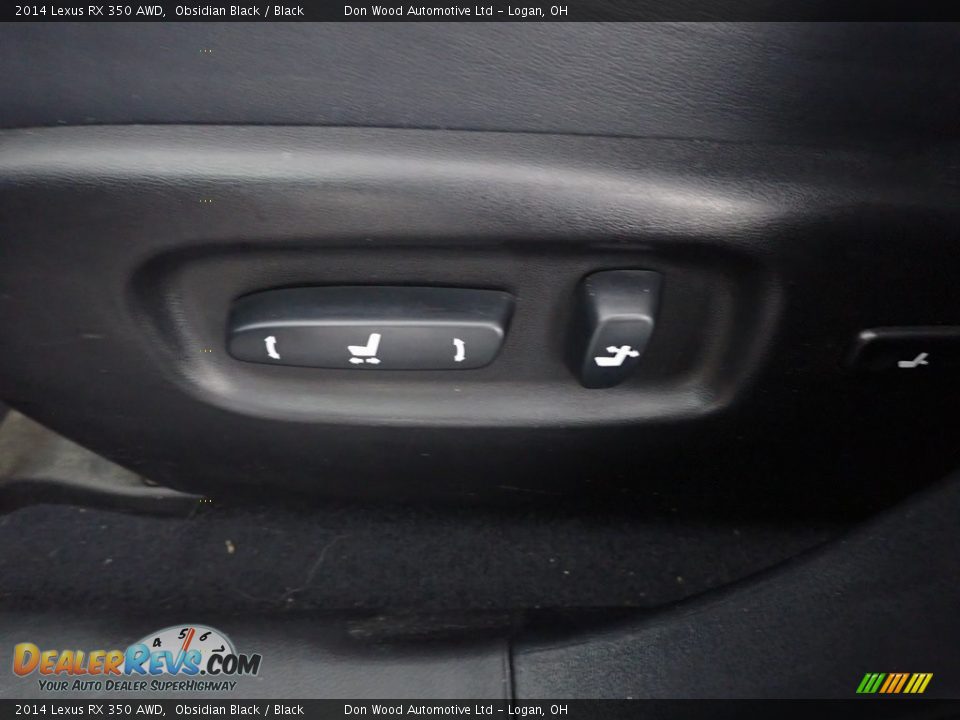 2014 Lexus RX 350 AWD Obsidian Black / Black Photo #15