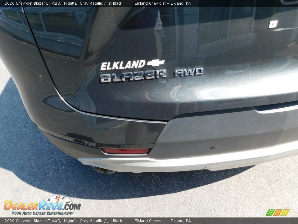 2020 Chevrolet Blazer LT AWD Nightfall Gray Metallic / Jet Black Photo #15