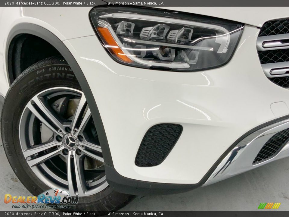 2020 Mercedes-Benz GLC 300 Polar White / Black Photo #3