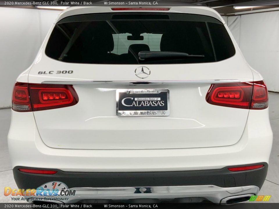 2020 Mercedes-Benz GLC 300 Polar White / Black Photo #7