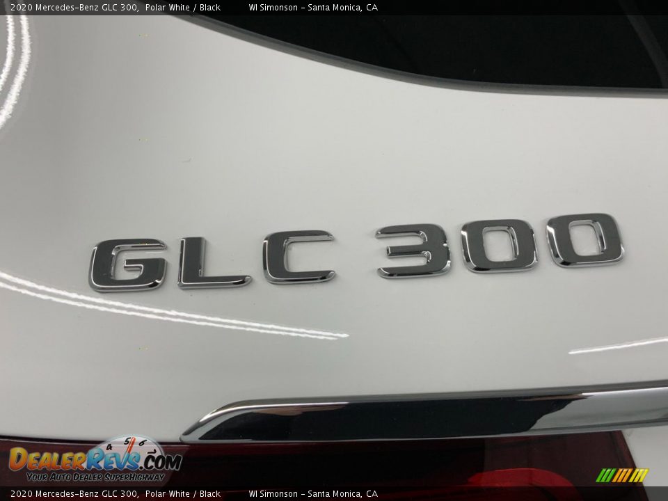 2020 Mercedes-Benz GLC 300 Polar White / Black Photo #11