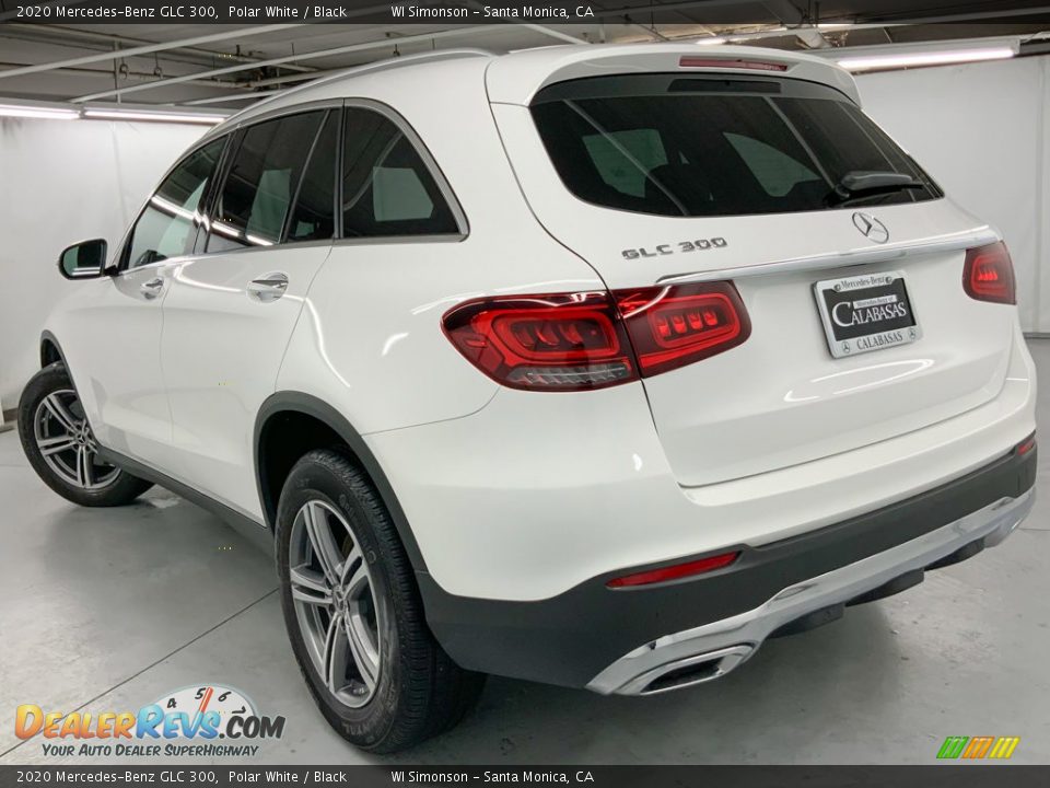 2020 Mercedes-Benz GLC 300 Polar White / Black Photo #13