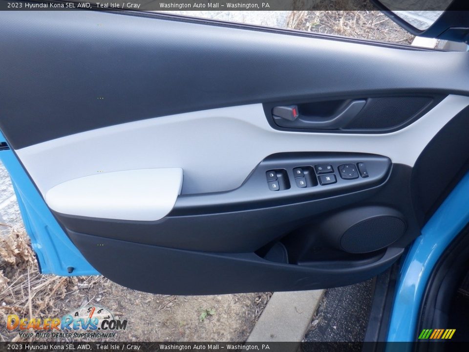 2023 Hyundai Kona SEL AWD Teal Isle / Gray Photo #12