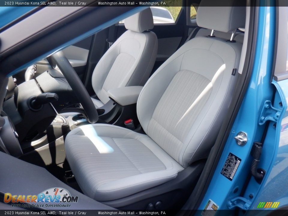 2023 Hyundai Kona SEL AWD Teal Isle / Gray Photo #14