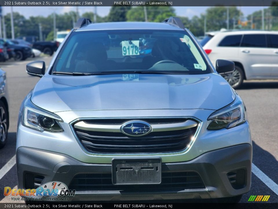 2021 Subaru Outback 2.5i Ice Silver Metallic / Slate Black Photo #2