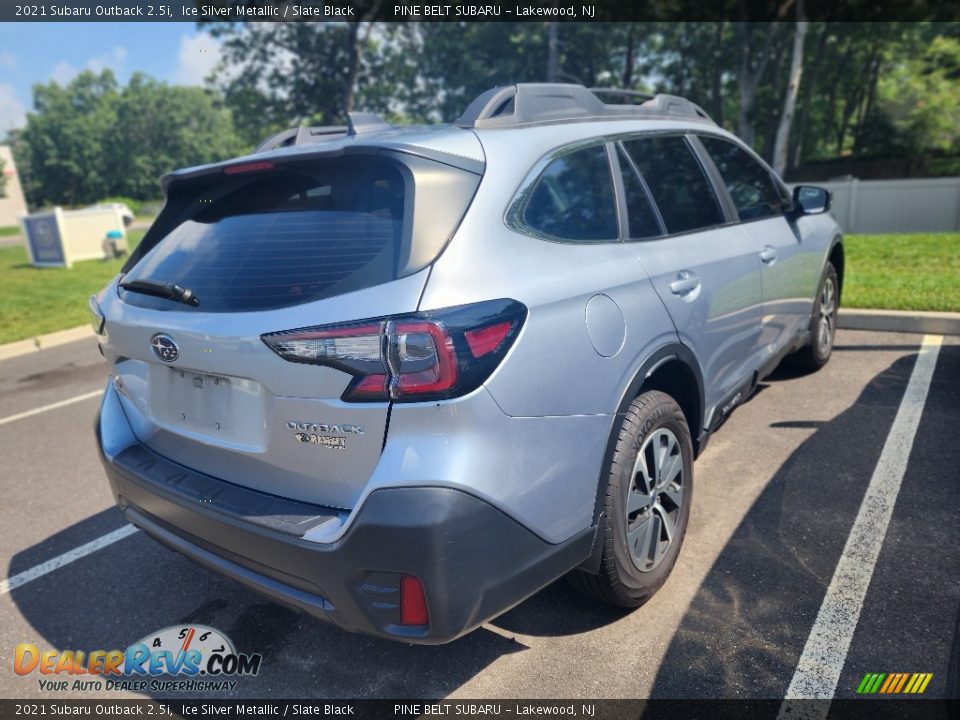 2021 Subaru Outback 2.5i Ice Silver Metallic / Slate Black Photo #3