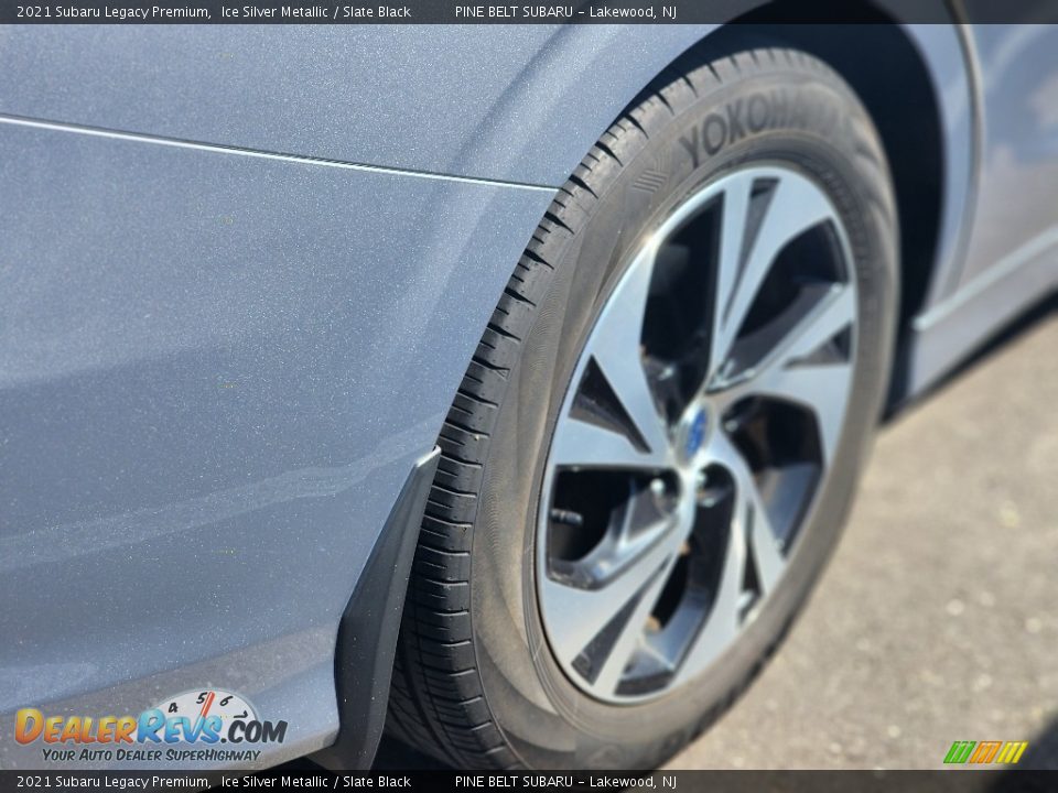 2021 Subaru Legacy Premium Ice Silver Metallic / Slate Black Photo #6