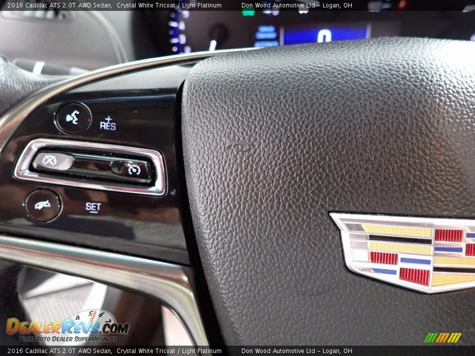 2016 Cadillac ATS 2.0T AWD Sedan Steering Wheel Photo #17