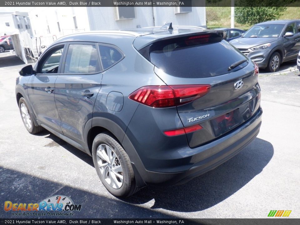 2021 Hyundai Tucson Value AWD Dusk Blue / Black Photo #6