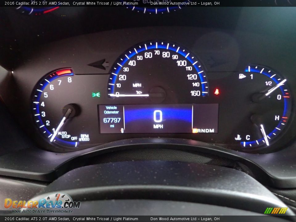 2016 Cadillac ATS 2.0T AWD Sedan Gauges Photo #19