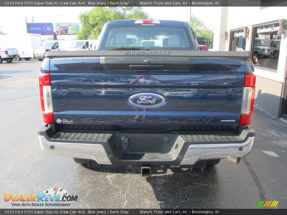 2019 Ford F250 Super Duty XL Crew Cab 4x4 Blue Jeans / Earth Gray Photo #25