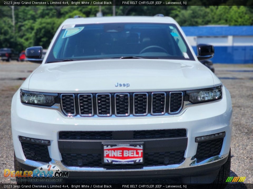 2023 Jeep Grand Cherokee L Limited 4x4 Bright White / Global Black Photo #2