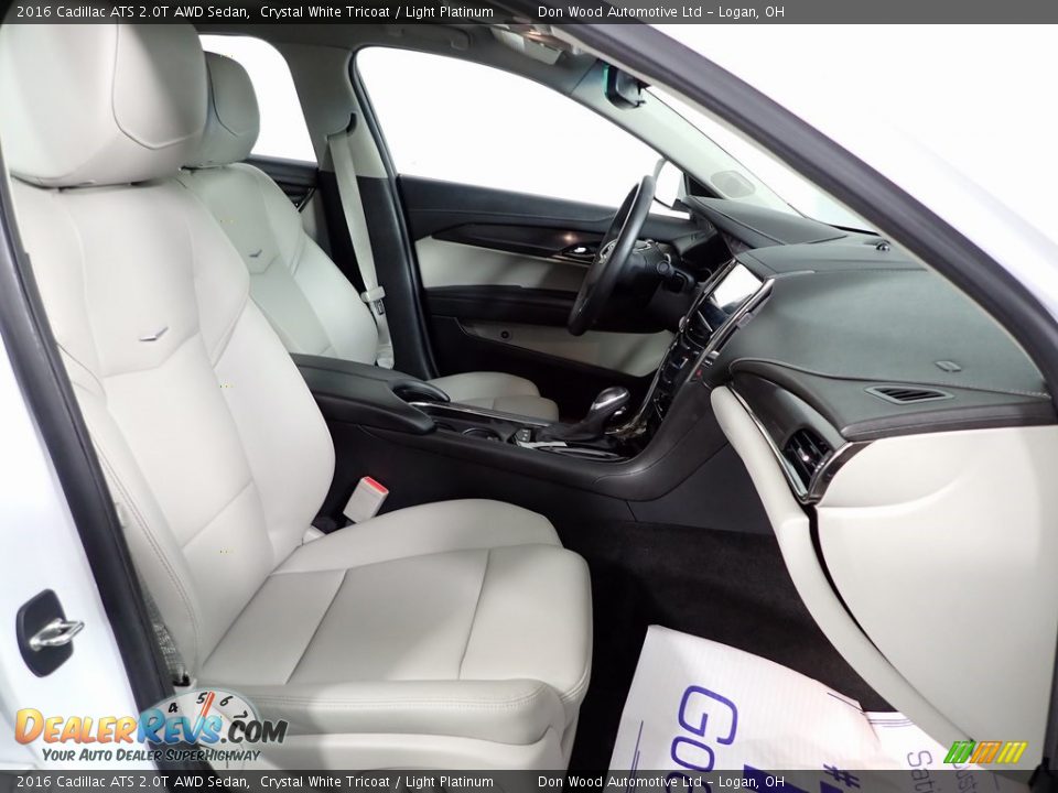 Front Seat of 2016 Cadillac ATS 2.0T AWD Sedan Photo #28