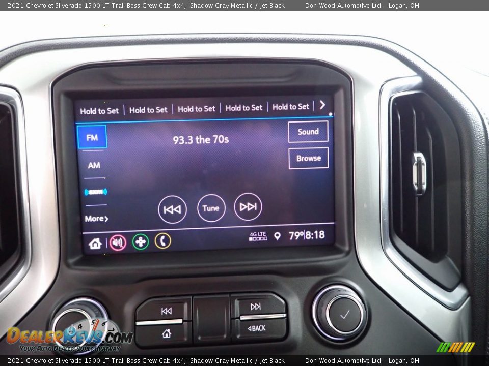 2021 Chevrolet Silverado 1500 LT Trail Boss Crew Cab 4x4 Shadow Gray Metallic / Jet Black Photo #2