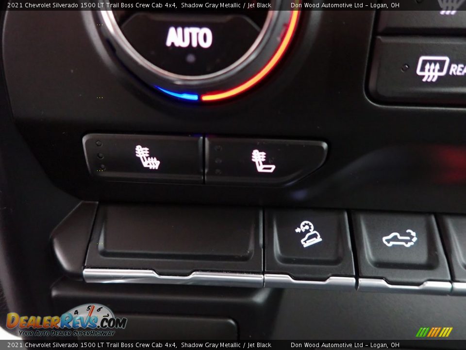 2021 Chevrolet Silverado 1500 LT Trail Boss Crew Cab 4x4 Shadow Gray Metallic / Jet Black Photo #4