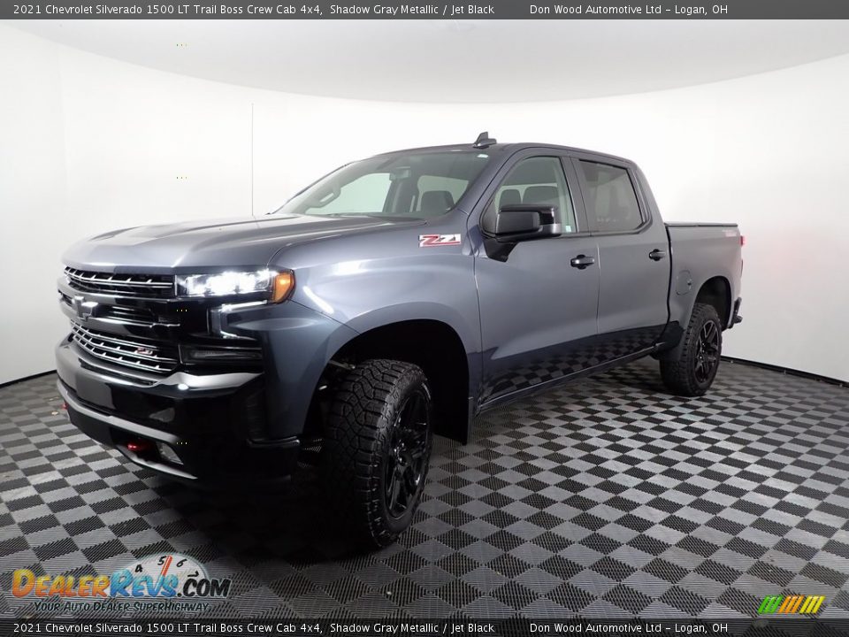 2021 Chevrolet Silverado 1500 LT Trail Boss Crew Cab 4x4 Shadow Gray Metallic / Jet Black Photo #6