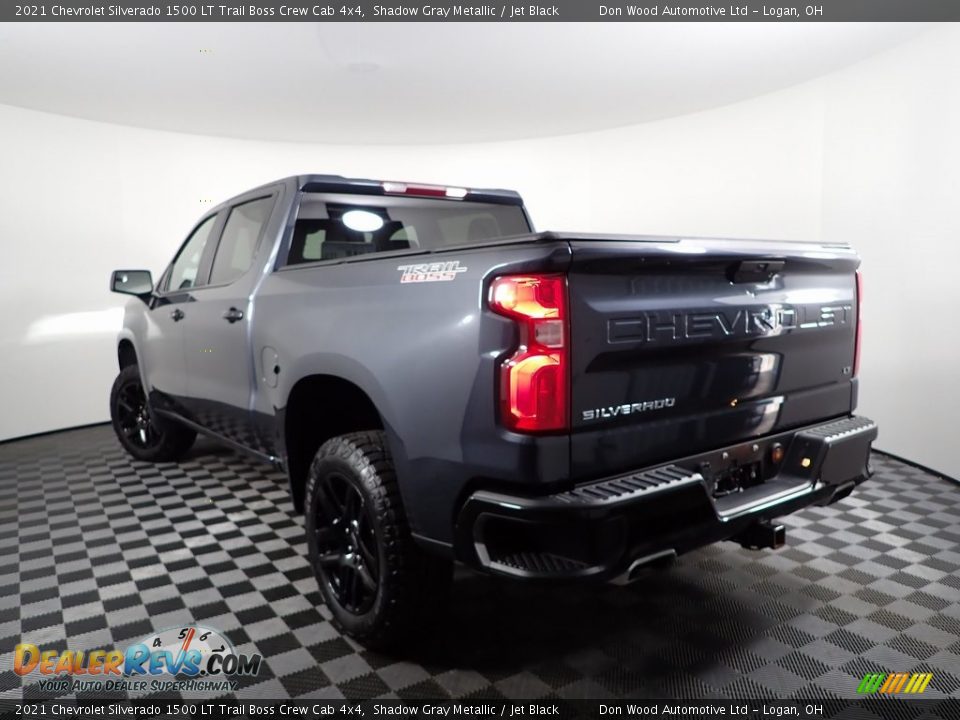 2021 Chevrolet Silverado 1500 LT Trail Boss Crew Cab 4x4 Shadow Gray Metallic / Jet Black Photo #7