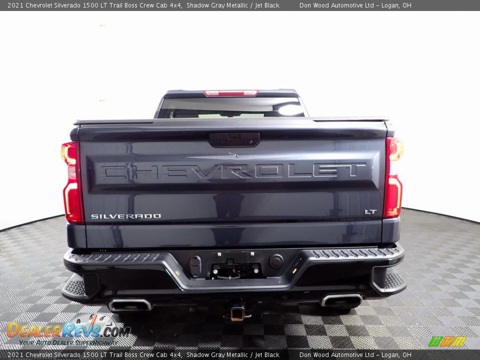 2021 Chevrolet Silverado 1500 LT Trail Boss Crew Cab 4x4 Shadow Gray Metallic / Jet Black Photo #8