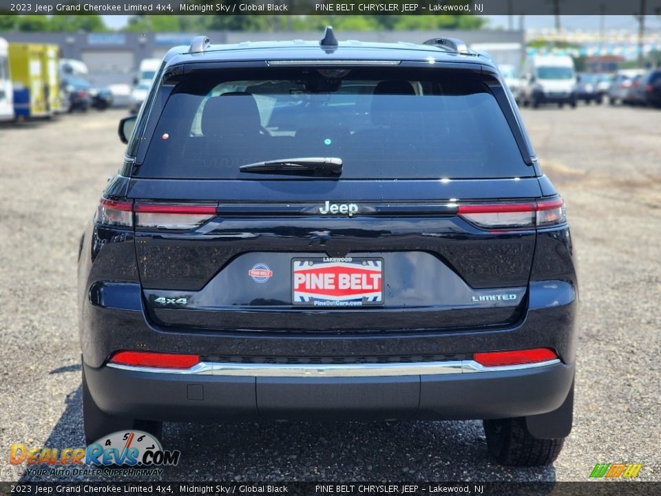 2023 Jeep Grand Cherokee Limited 4x4 Midnight Sky / Global Black Photo #6