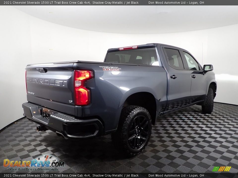 2021 Chevrolet Silverado 1500 LT Trail Boss Crew Cab 4x4 Shadow Gray Metallic / Jet Black Photo #11