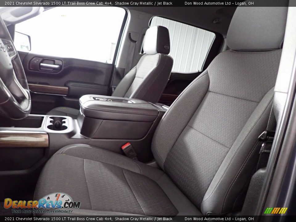 2021 Chevrolet Silverado 1500 LT Trail Boss Crew Cab 4x4 Shadow Gray Metallic / Jet Black Photo #15
