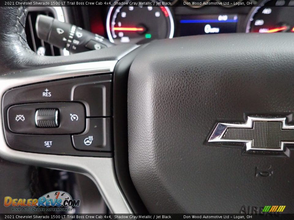 2021 Chevrolet Silverado 1500 LT Trail Boss Crew Cab 4x4 Steering Wheel Photo #17