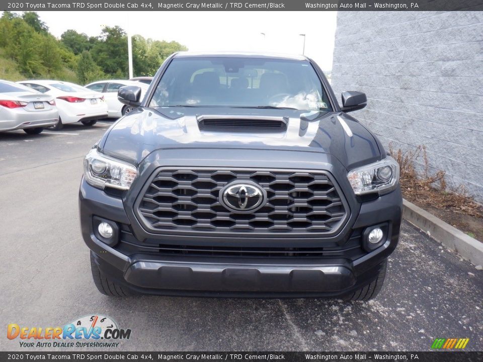 2020 Toyota Tacoma TRD Sport Double Cab 4x4 Magnetic Gray Metallic / TRD Cement/Black Photo #6