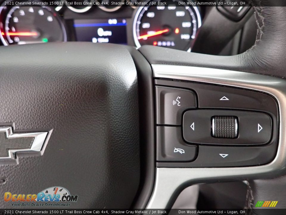2021 Chevrolet Silverado 1500 LT Trail Boss Crew Cab 4x4 Steering Wheel Photo #18