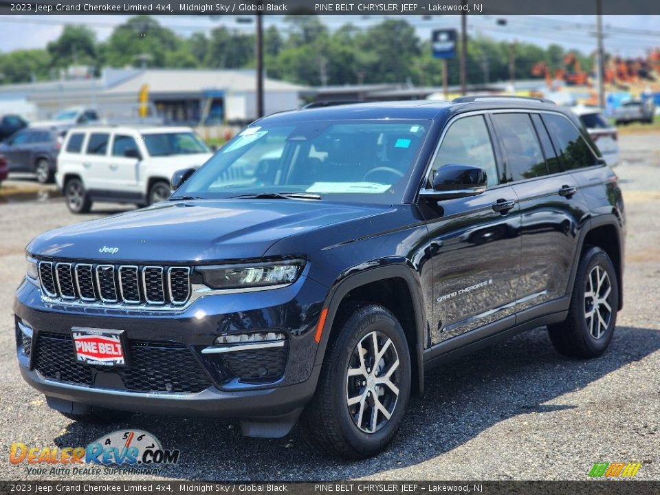 2023 Jeep Grand Cherokee Limited 4x4 Midnight Sky / Global Black Photo #1