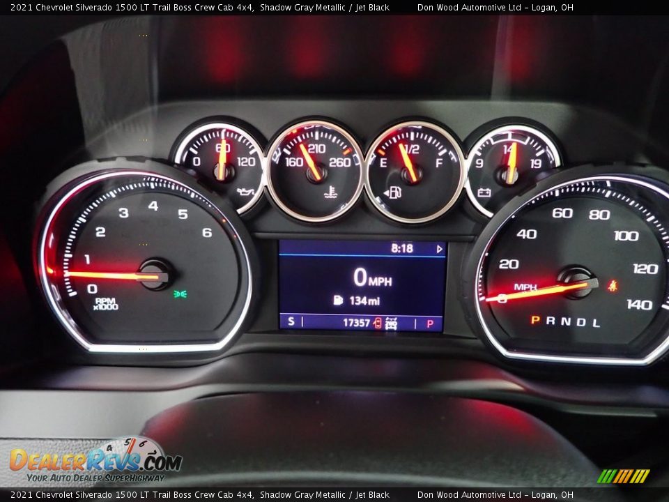 2021 Chevrolet Silverado 1500 LT Trail Boss Crew Cab 4x4 Gauges Photo #19