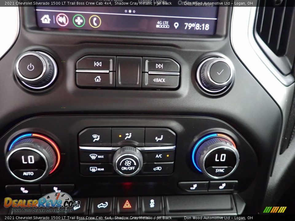 Controls of 2021 Chevrolet Silverado 1500 LT Trail Boss Crew Cab 4x4 Photo #20