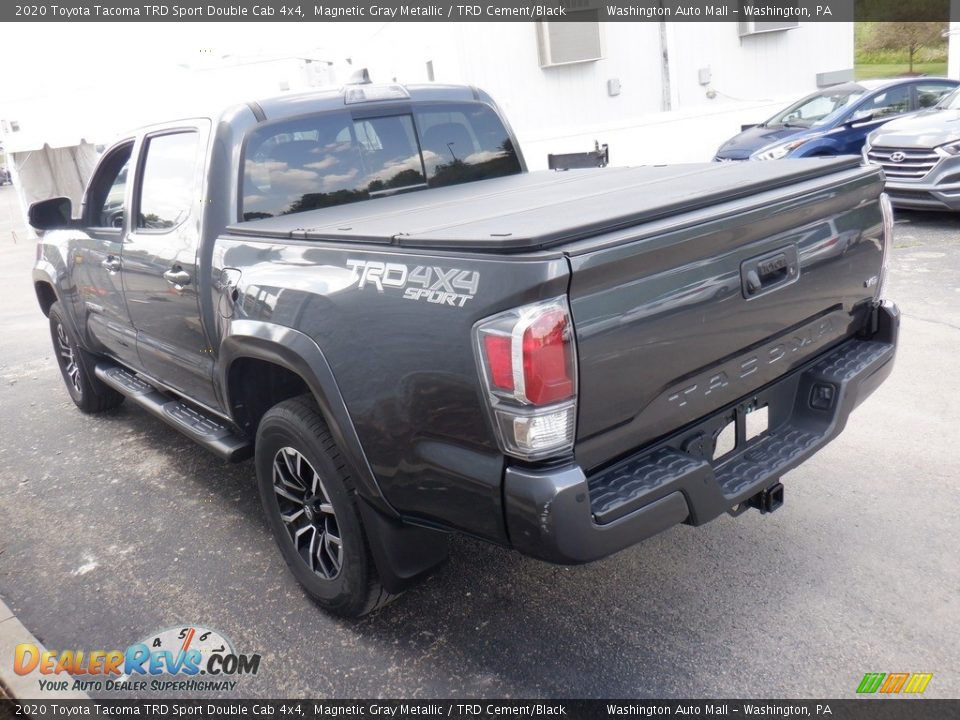 2020 Toyota Tacoma TRD Sport Double Cab 4x4 Magnetic Gray Metallic / TRD Cement/Black Photo #9