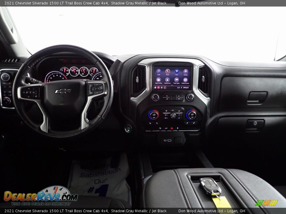 2021 Chevrolet Silverado 1500 LT Trail Boss Crew Cab 4x4 Shadow Gray Metallic / Jet Black Photo #26
