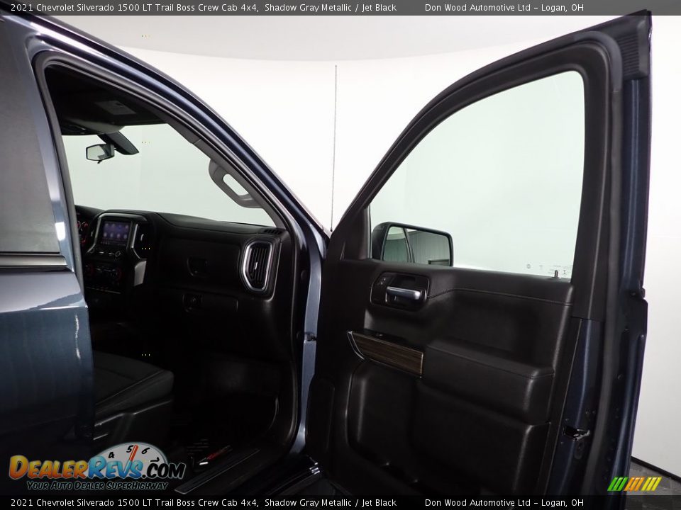 2021 Chevrolet Silverado 1500 LT Trail Boss Crew Cab 4x4 Shadow Gray Metallic / Jet Black Photo #27