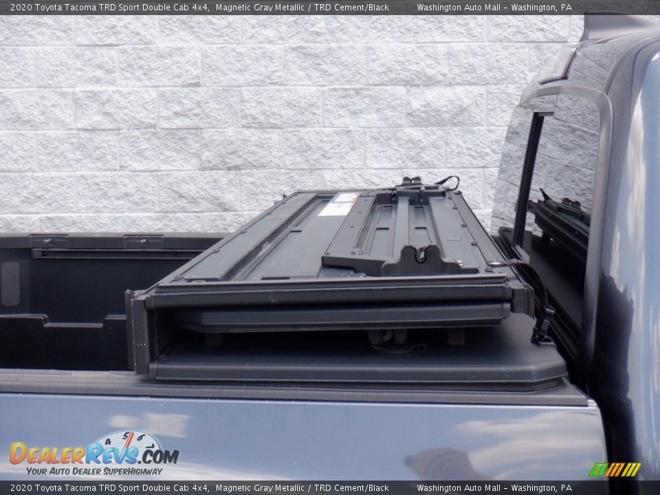 2020 Toyota Tacoma TRD Sport Double Cab 4x4 Magnetic Gray Metallic / TRD Cement/Black Photo #16