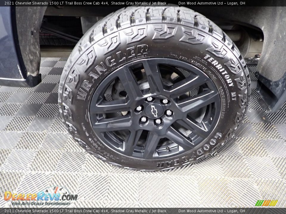 2021 Chevrolet Silverado 1500 LT Trail Boss Crew Cab 4x4 Shadow Gray Metallic / Jet Black Photo #31